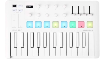Arturia MiniLab 3 Alpine White MIDI-контроллер