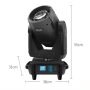 Аренда светового прибора MS-295 BEAM  MS LIGHTING 
