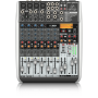 Behringer QX1204USB, микшерный пульт, 4 mono с компрессорами, 2 stereo, 2 AUX-шина, FX, USB