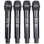 PS-SOUND WRM-UHF6600, радиосистема с четырьмя ручными передатчиками, UHF