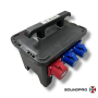 BELBOX BB-3201-3PT, устройство распределительное, вход CEE-380В/32А, выход CEE380В/16А + 3хCEE220В/16А + 3хSHUKO-220В/16А (Серия: staNdart, Степень защиты: IP44)