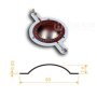 Диафрагма для JBL 2418 44.4 mm