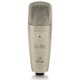 Behringer C-1U, конденсаторный микрофон со встроенным USB аудиоинтерфейсом, кардиоида, 40-20000 Гц