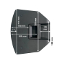 AUDIOCENTER MA15+ Активная акустическая система, 15”, 45Гц-20кГц, 134 дБ, 1600 Вт