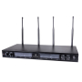 PS-SOUND WRM-UHF6600, радиосистема с четырьмя ручными передатчиками, UHF