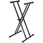 PS-SOUND KS-010, стойка для клавишных инструментов, ХХ, черная