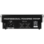 PS-SOUND PMX-KC16, активный микшерный пульт, 12 моно, 2 стерео, процессор эффектов, USB, MP3+BT, 2x650/450Вт на 4/8Ом
