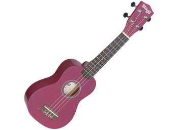 Укулеле сопрано Stagg US-VIOLET