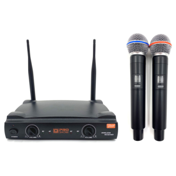 PS-SOUND WRM-UHF200, радиосистема с двумя ручными передатчиками, UHF