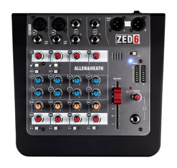 Аренда микшерного пульта Allen & Heath ZED-6