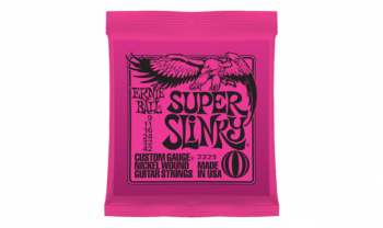 Струны Ernie Ball 2223, Super, 9-42, никель, hexagonal core