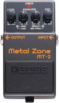 MT-2 Metal Zone Педаль эффектов Boss