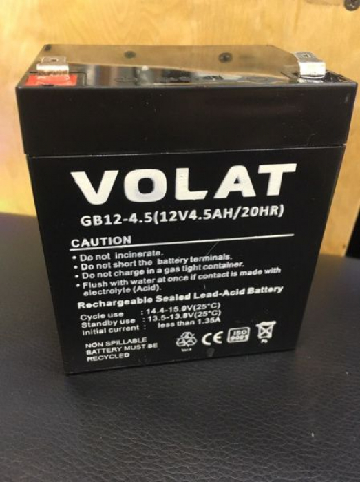 VOLAT GB12-4.5 Аккумуляторная свинцово-кислотная батарея