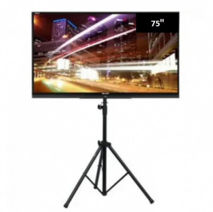 Аренда телевизора 75" на стойке с коммутацией