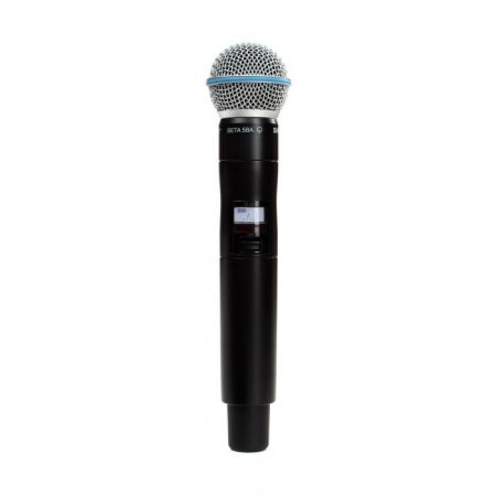 Shure QLXD2/B58, ручной передатчик, капсюль BETA58