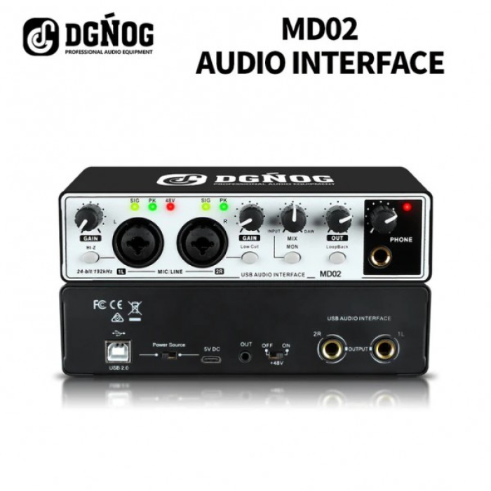 Аудиоинтерфейс DGNOG MD02