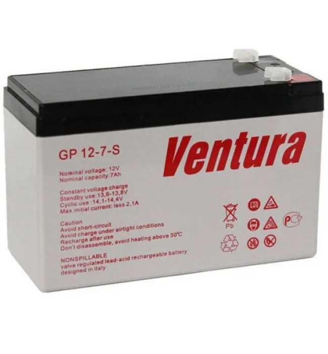 Аккумуляторная батарея 7.2Ач/12В VENTURA