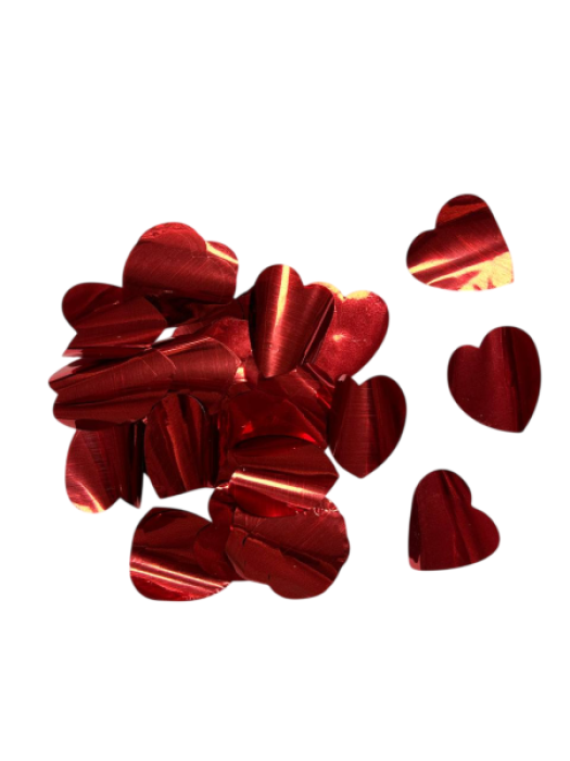 Конфетти RED HEART 4.3см, металлизированное, огнестойкое, цветоустойчивое, 1кг
