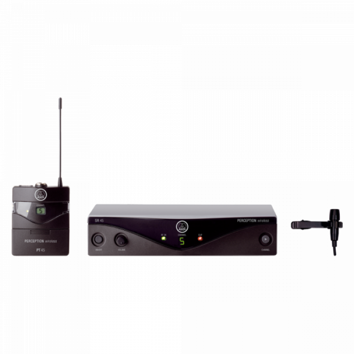 AKG Perception Wireless 45 Presenter Set, радиосистема с поясным передатчиком, UHF