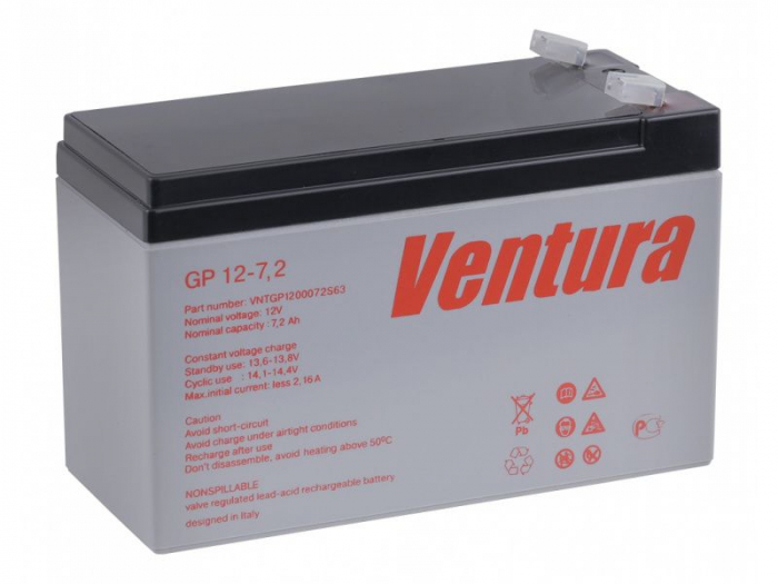 Ventura GP12-7 Аккумуляторная свинцово-кислотная батарея 
