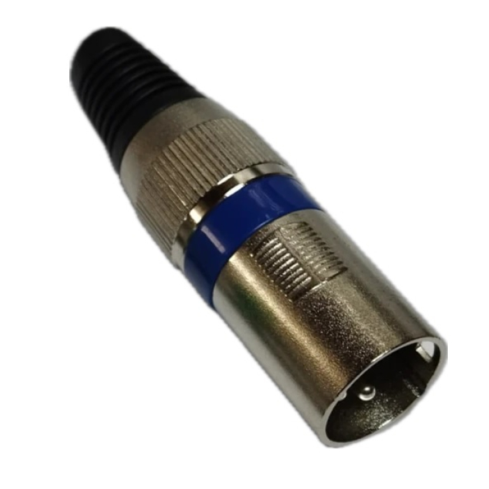 CA407-Blue Разъем XLR папа HL Audio