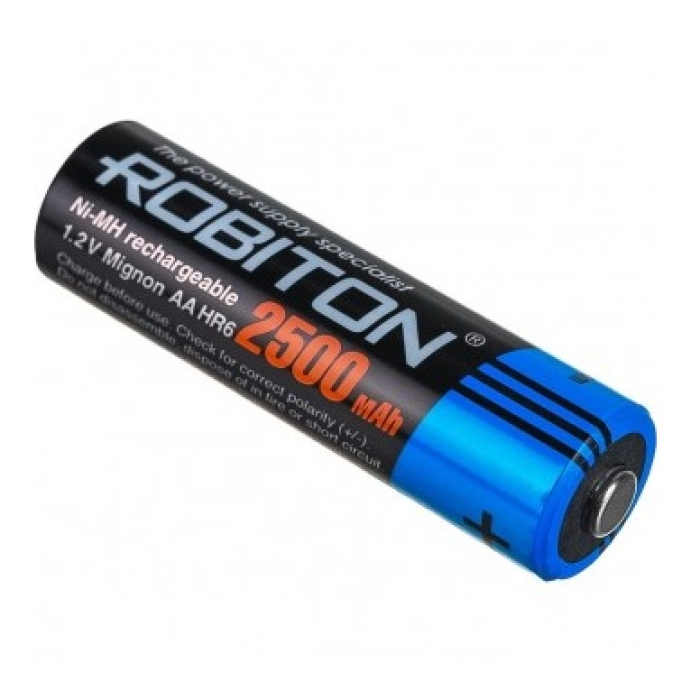 Аккумуляторная батарея Robiton HR6 2500mAh AA