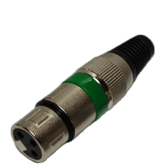 CA405-Green Разъем XLR мама HL Audio