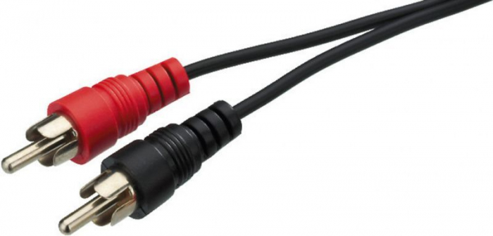 Monacor AC-122, кабель готовый 2xRCA на 2xRCA, 1.8м