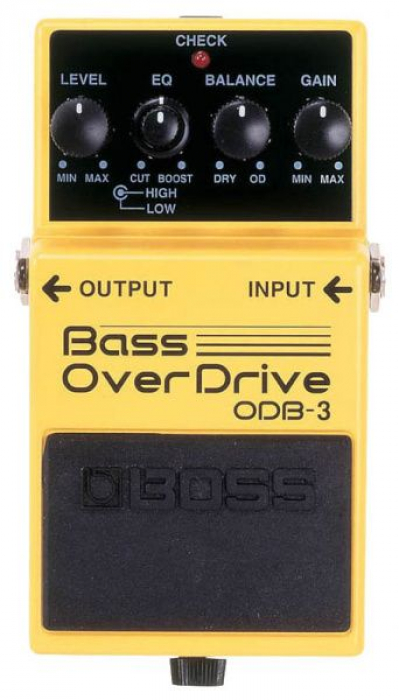 ODB-3 Bass Overdrive Педаль эффектов для бас гитары Boss