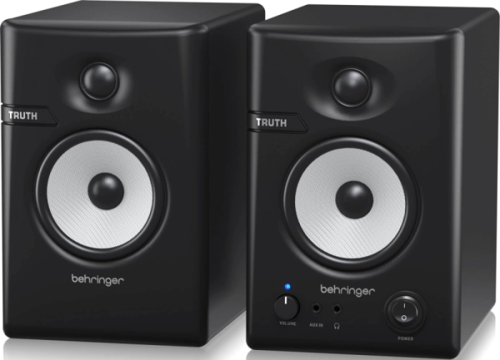 Behringer TRUTH 4.5 BT, пара студийных мониторов (актив/пассив), 4,5', 35Вт х 2, класс D, Bluetooth