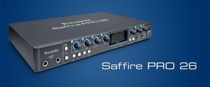 Focusrite Saffire Pro 26 FireWire-интерфейс