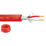 Stage Line MLC-52/RT, кабель микрофонный 2х0.22см, диаметр 6.5 мм, красный