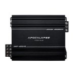 Автомобильный усилитель Apocalypse ALPHARD AAP-400.4D
