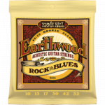 Ernie Ball P02008, Rock & Blues, 10-52, 80% медь и 20% цинк, акустические