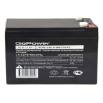 Аккумулятор свинцово-кислотный GoPower LA-1270/security 12V 7Ah клеммы T2/ F2