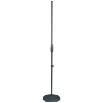 PS-SOUND MS-025, микрофонная cтойка, прямая, круглое основание
