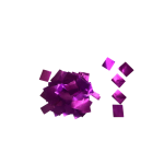 Конфетти PURPLE 2*2см, бумажное, металлизированное, огнестойкое, цветоустойчивое, 1кг