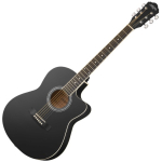 HS-3911-BK Акустическая гитара, с вырезом, черная, Naranda