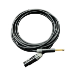 Кабель микрофонный XLR мама на JACK моно, 5м SOUNDPRO (разъемы SEETRONIC SCMF3-B + Seetronic MP2X-BG)