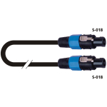 PS-SOUND SS-003B-10, кабель готовый Speakon x Speakon, 10м, 2x1.5