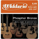 D'Addario EJ-15, фосфорная бронза (80/20) 10-47