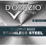 X412S Струны для электро бас гитары D'ORAZIO