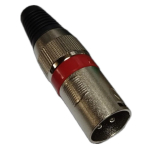 CA407-Red Разъем XLR папа HL Audio