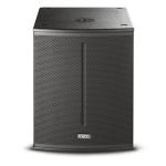 FBT X-SUB 115SA, 15" активный сабвуфер, 1200 Вт, 42Гц-120Гц