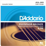 D'Addario EJ-16, бронза (80/20) 12-53