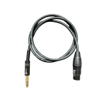 Кабель микрофонный XLR мама - Jack стерео (балансный) 1 метр SOUNDPRO