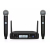 PS-SOUND WRM-UHF4, радиосистема с двумя ручными передатчиками, UHF